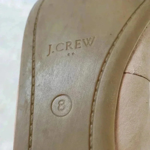 J. Crew Cece Suede Leather Ballet Flats - 8 - Picture 6 of 8